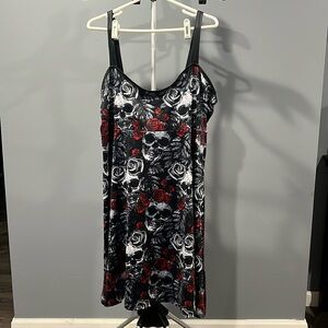 ROSE GIRL * Skull * Roses Dress